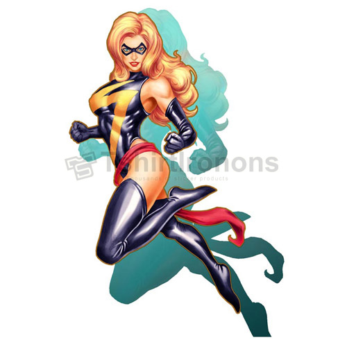 Ms.Marvel T-shirts Iron On Transfers N6504